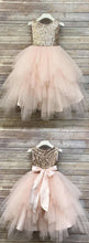 Load image into Gallery viewer, Sparkle Fluffy Flower Girl Dresses, Cheap Little Girl Dresses, Girl&#39;s Birthday Party Dresses, FD004