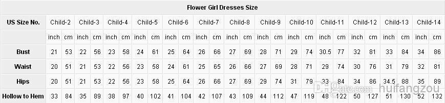 Cute Flower Girl Dresses, Cheap Long Little Girl Dresses, Girl's Birthday Party Dresses, FD010