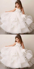 Load image into Gallery viewer, Flower Girl Dress For Wedding, Cheap Little Girl Dress, Lovely Party Dress For Girls, FD023