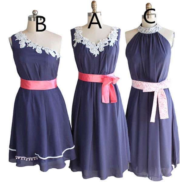 purple bridesmaid dress,short bridesmaid dress,mismatched bridesmaid dress,bridesmaid dresses for girls,BD832
